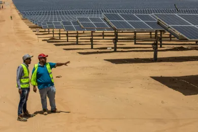 Benban Solar Park Project Phoenix in Egypt