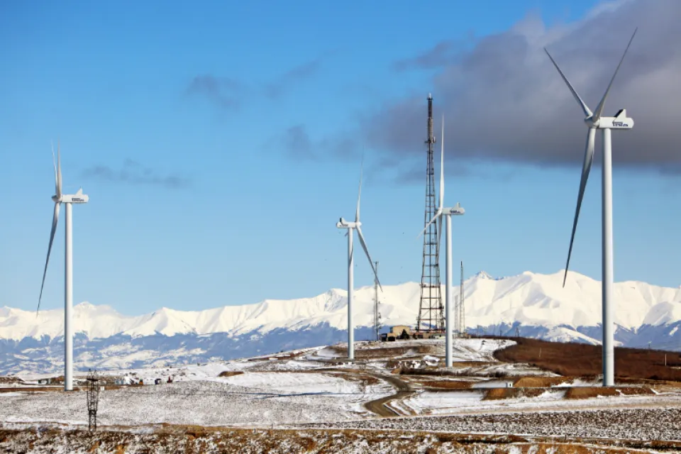 Gori Windfarm in Georgia 